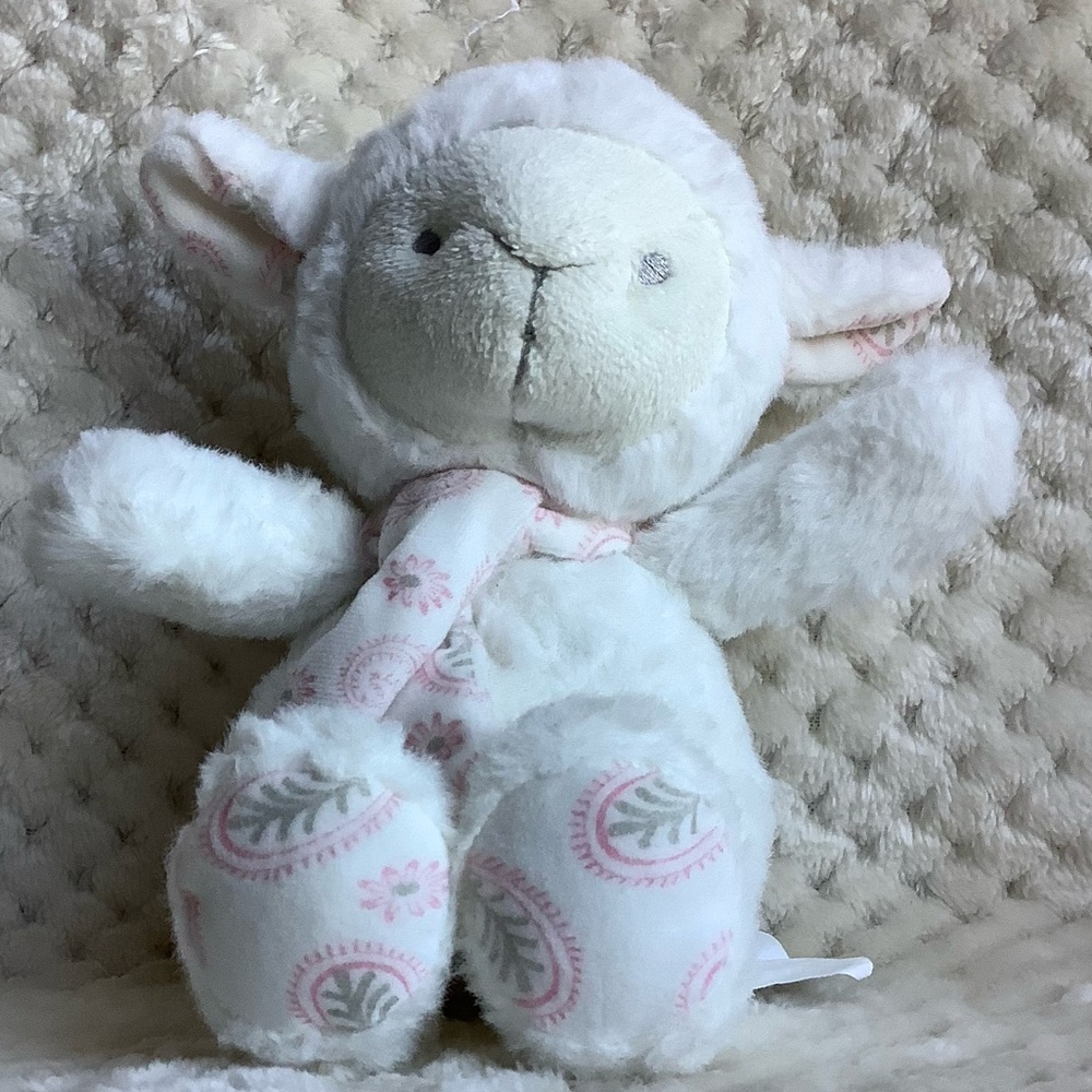 Buba Baby Lamb Plush Soft Cuddly and Perfect for Snuggles 🐑